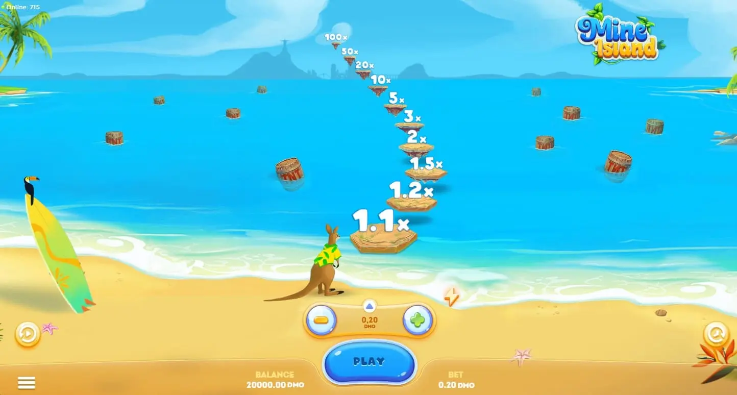 Mine island casino.